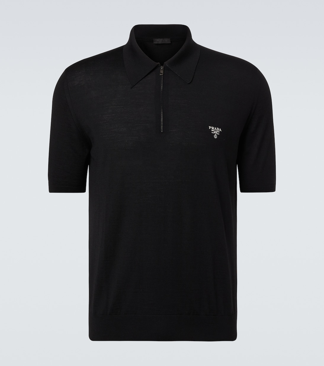 Virgin wool polo shirt | Prada