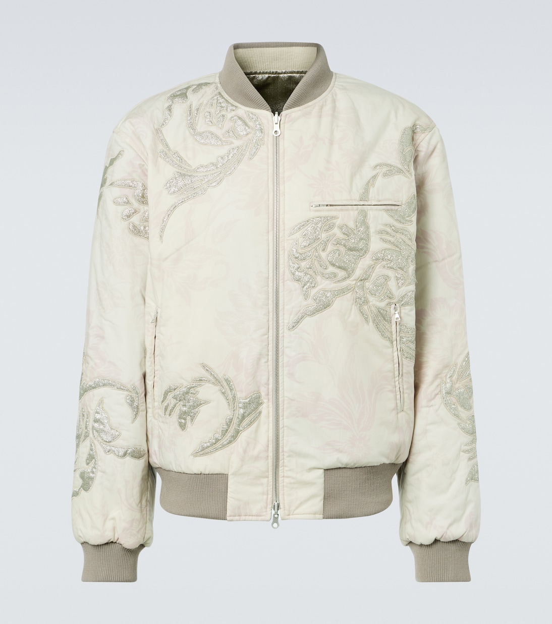 Bestickte Bomberjacke aus Baumwolle | Dries Van Noten