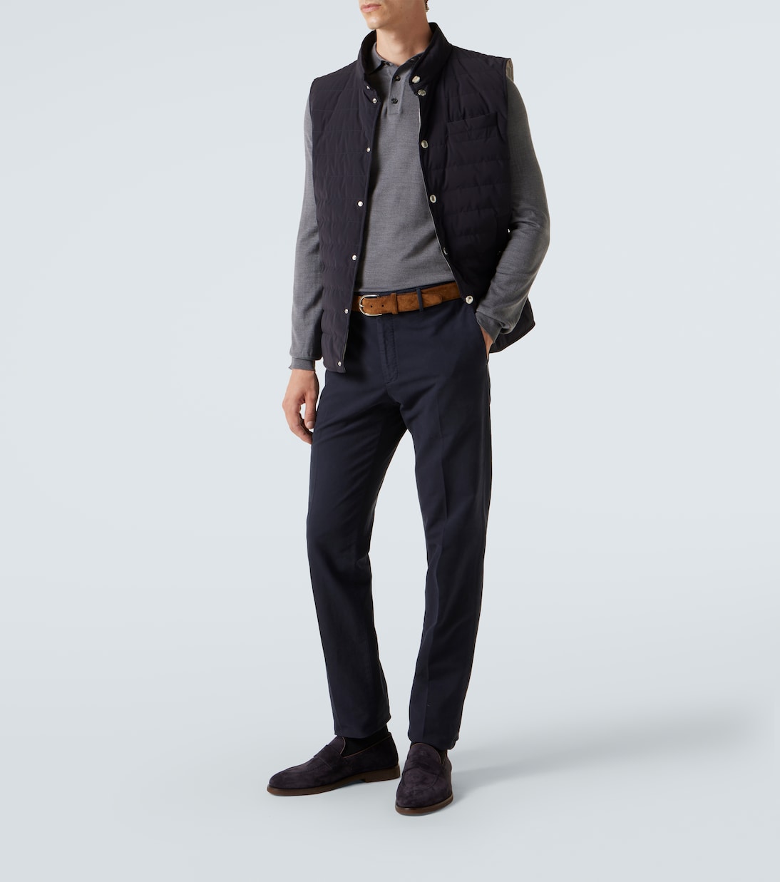 Polohemd aus einem Wollgemisch | Slowear