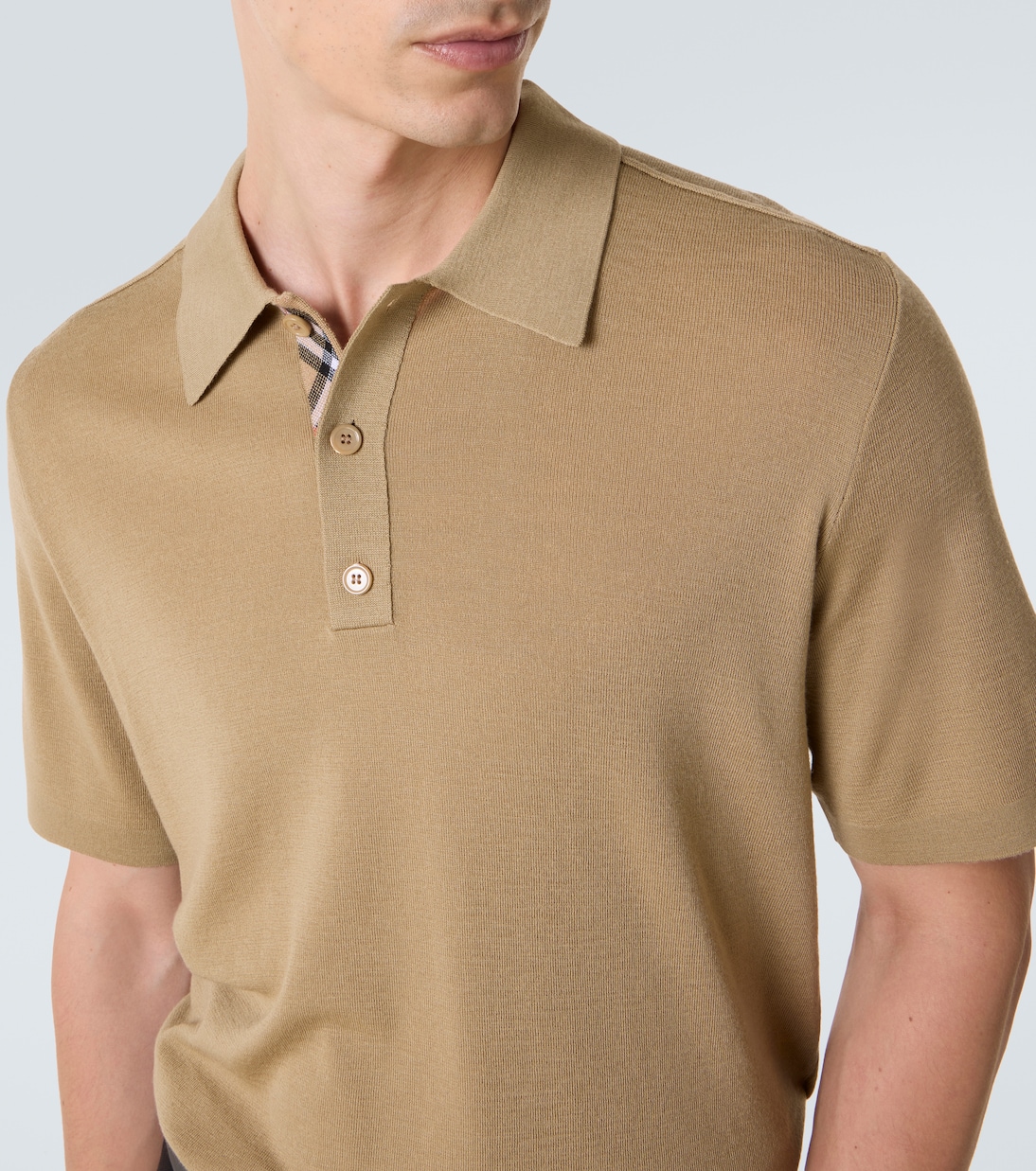 Wool polo shirt | Burberry