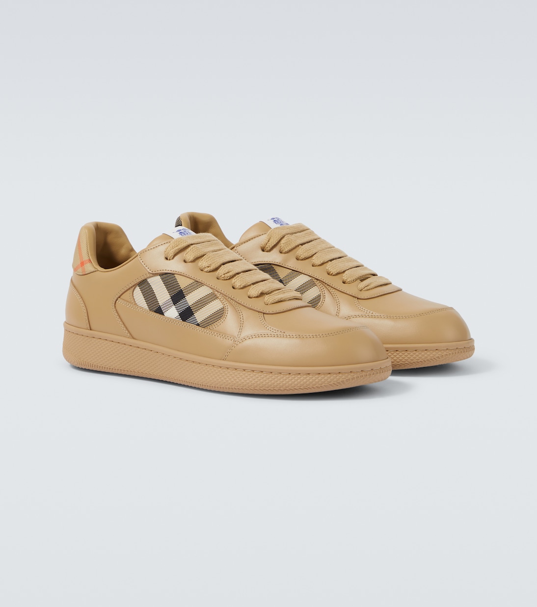 Sneakers Burberry Check aus Leder | Burberry