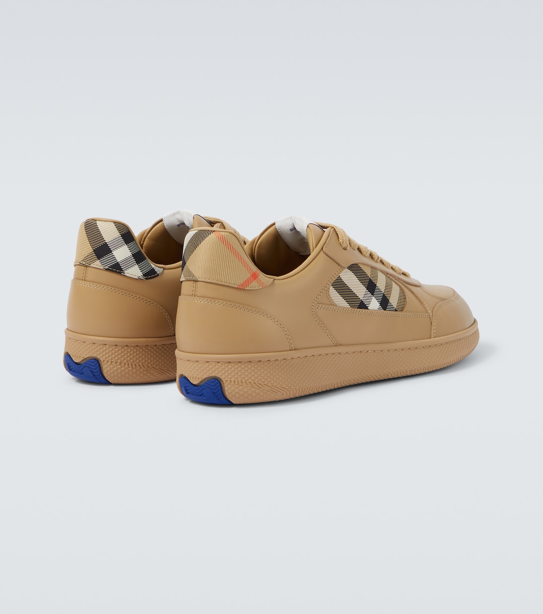 Sneakers Burberry Check aus Leder | Burberry