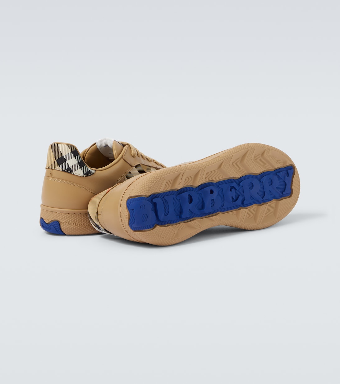 Sneakers Burberry Check aus Leder | Burberry