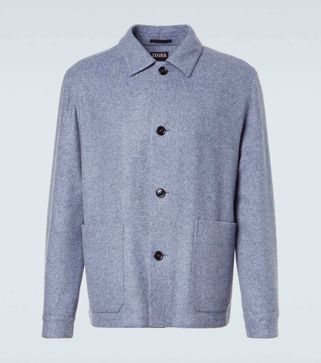 Hemdjacke aus Kaschmir und Seide | Zegna