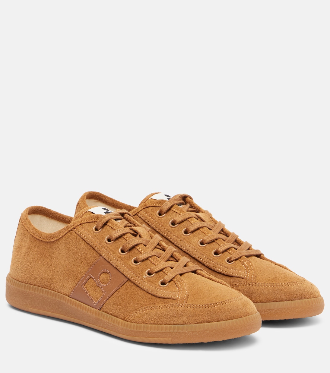 Klyce leather-trimmed suede sneakers | Isabel Marant
