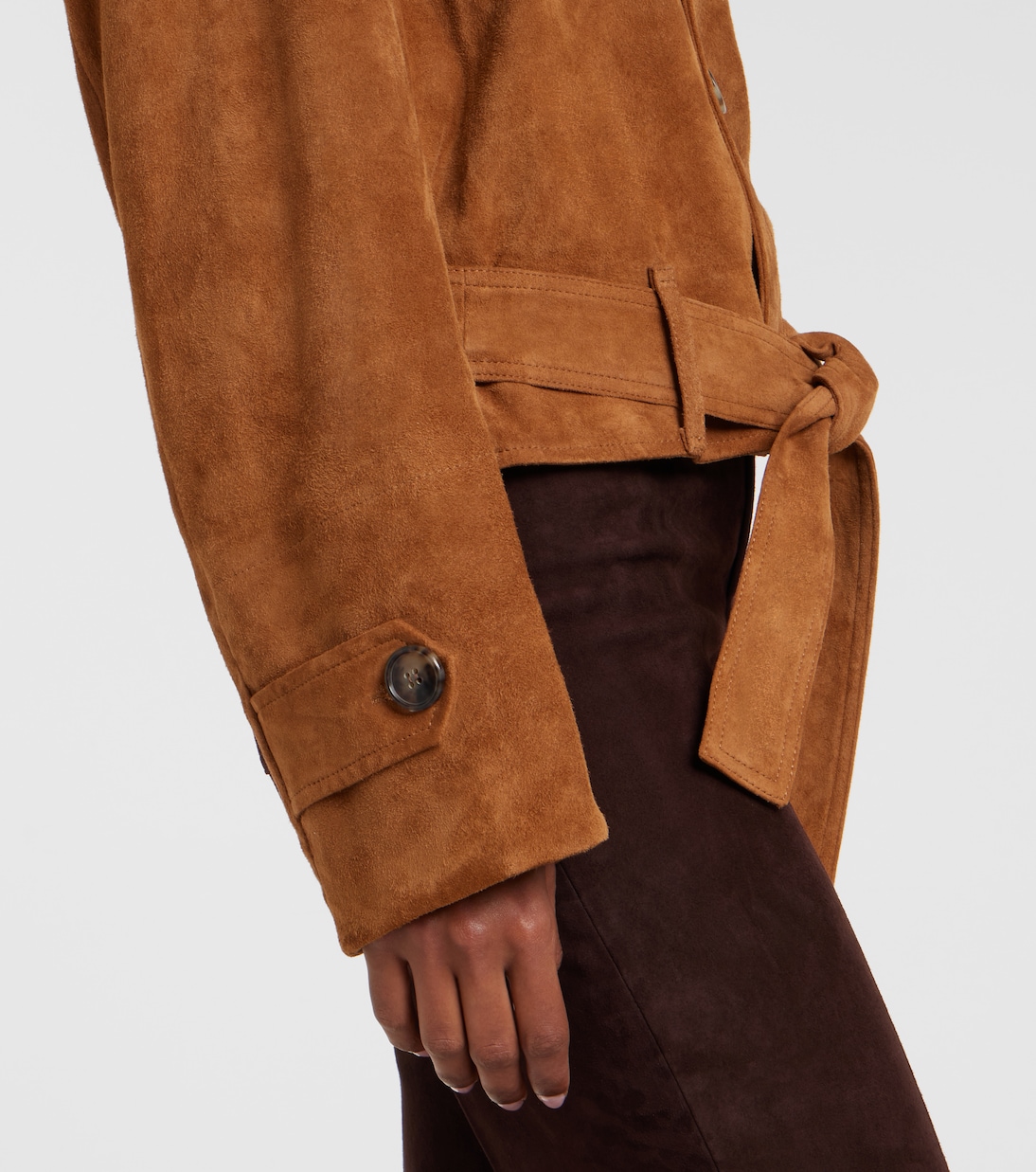Giacca Alfi in suede  | Stouls