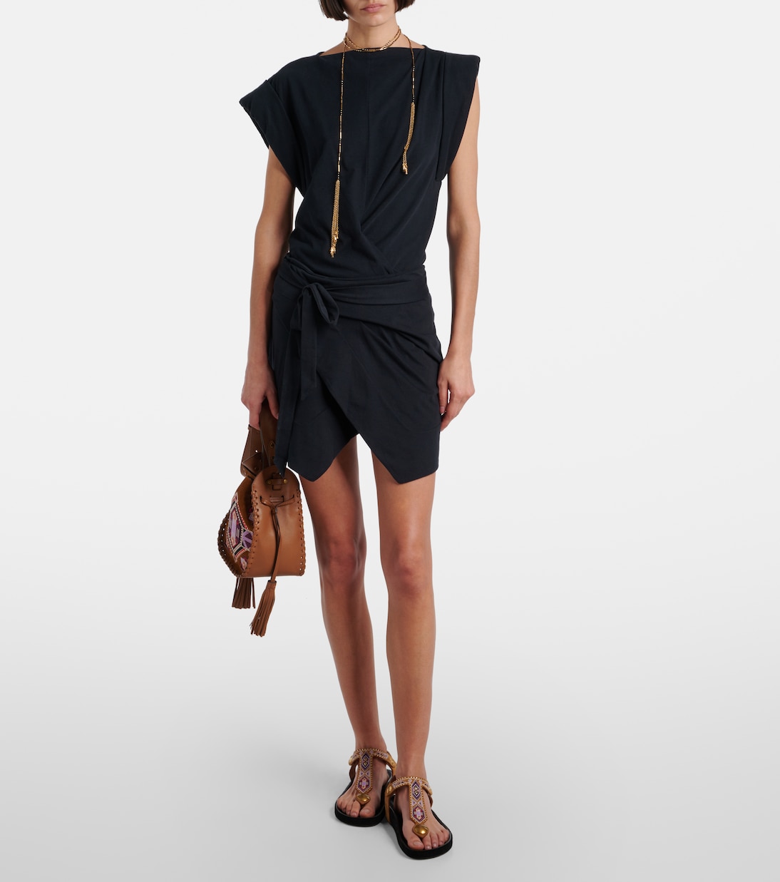 Wickelrock Berenice aus Baumwoll-Jersey | Isabel Marant