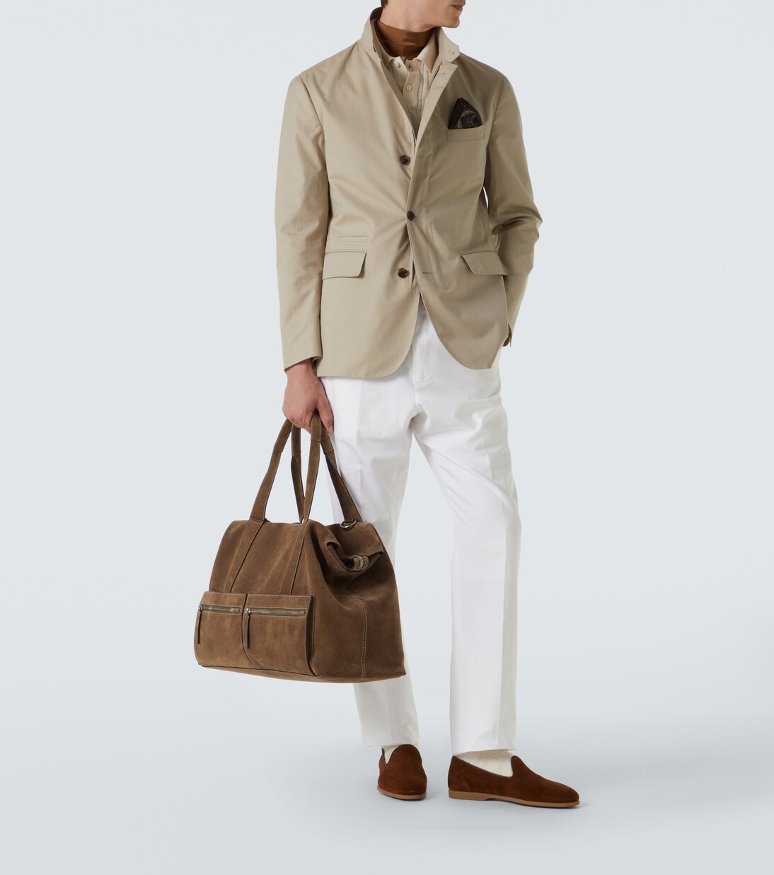 스웨이드 로퍼 | Dunhill