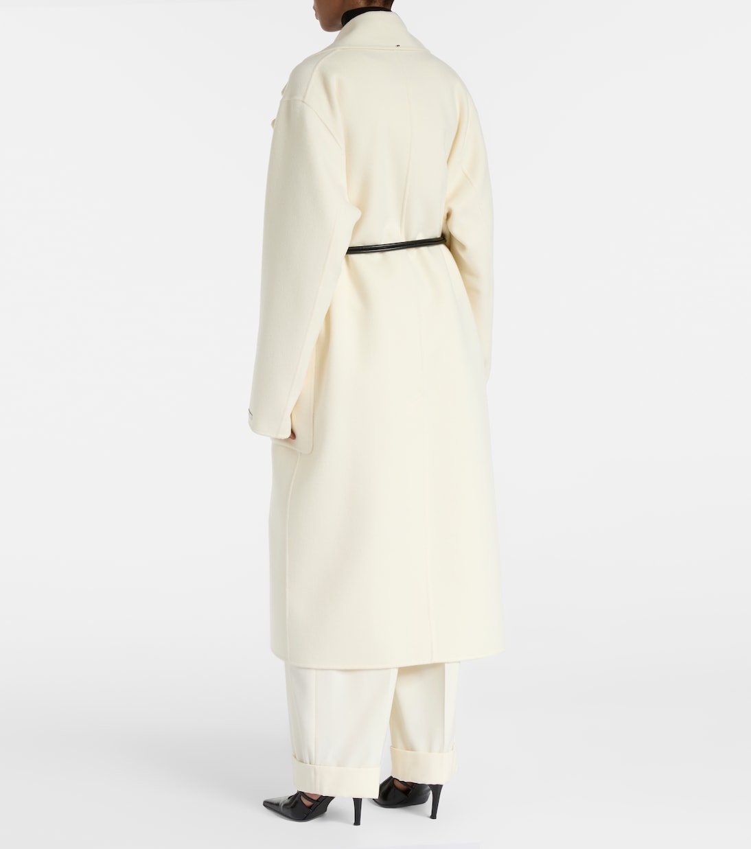 Abate virgin wool wrap coat | Sportmax