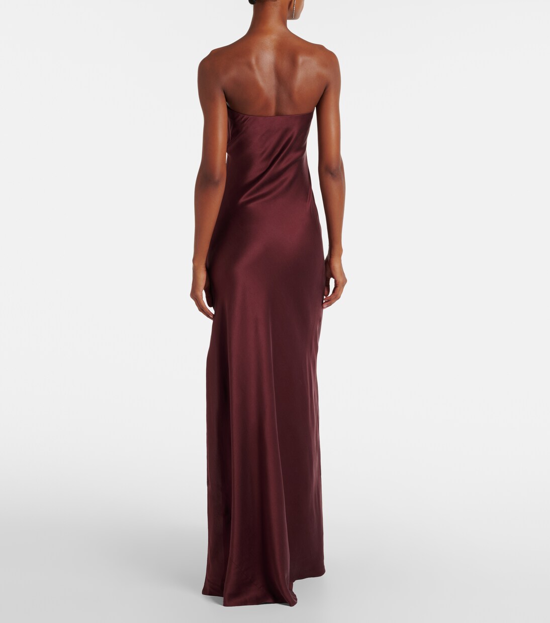 Filo silk satin gown | Christopher Esber