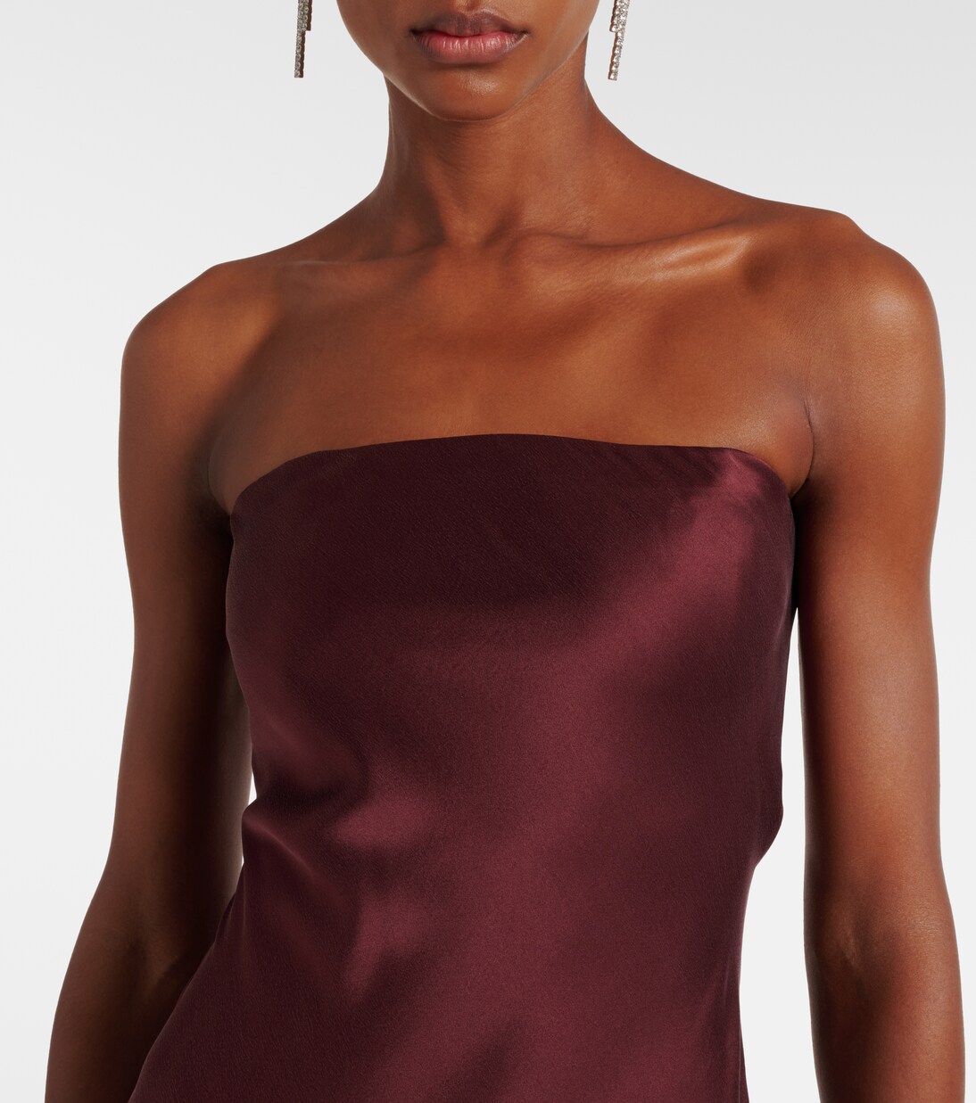 Filo silk satin gown | Christopher Esber