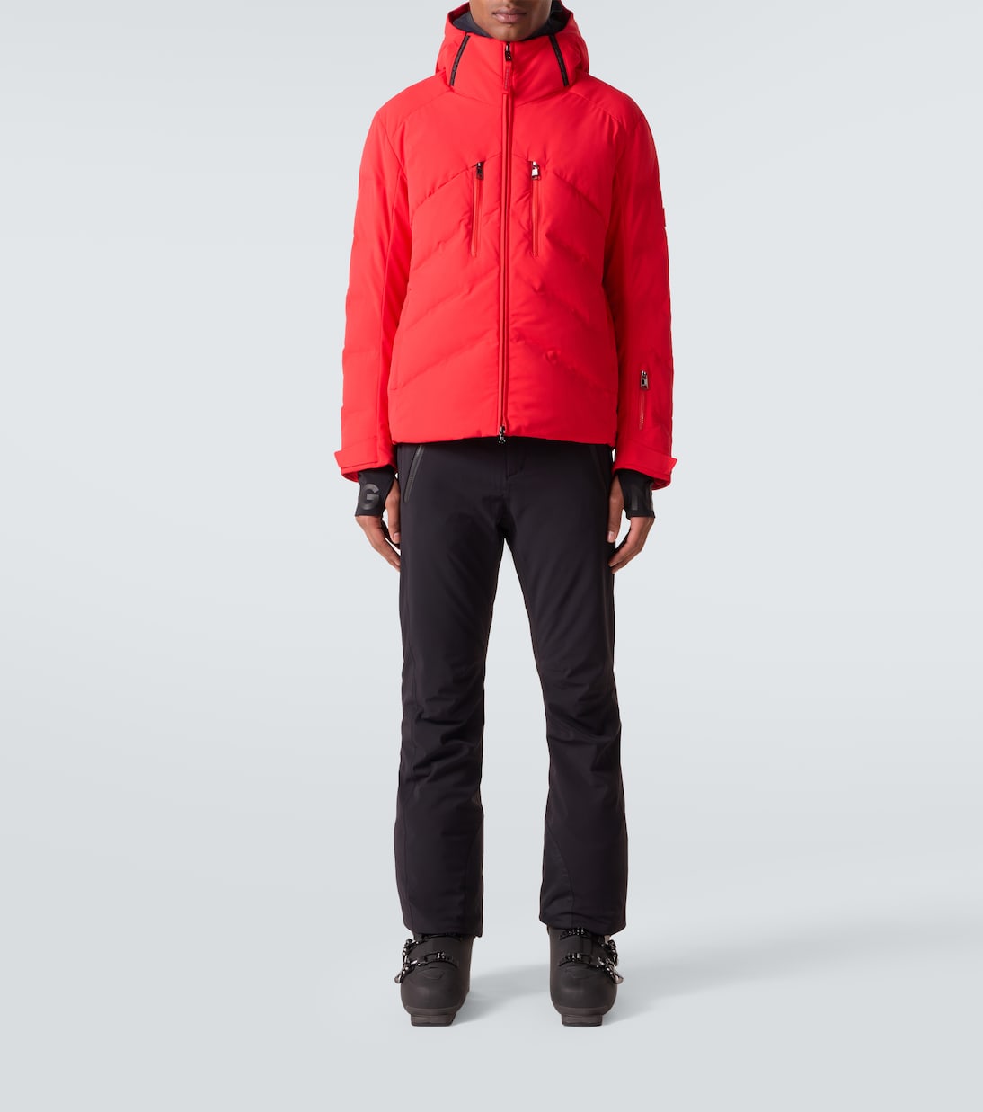 Jervis-D hooded down ski jacket | Bogner