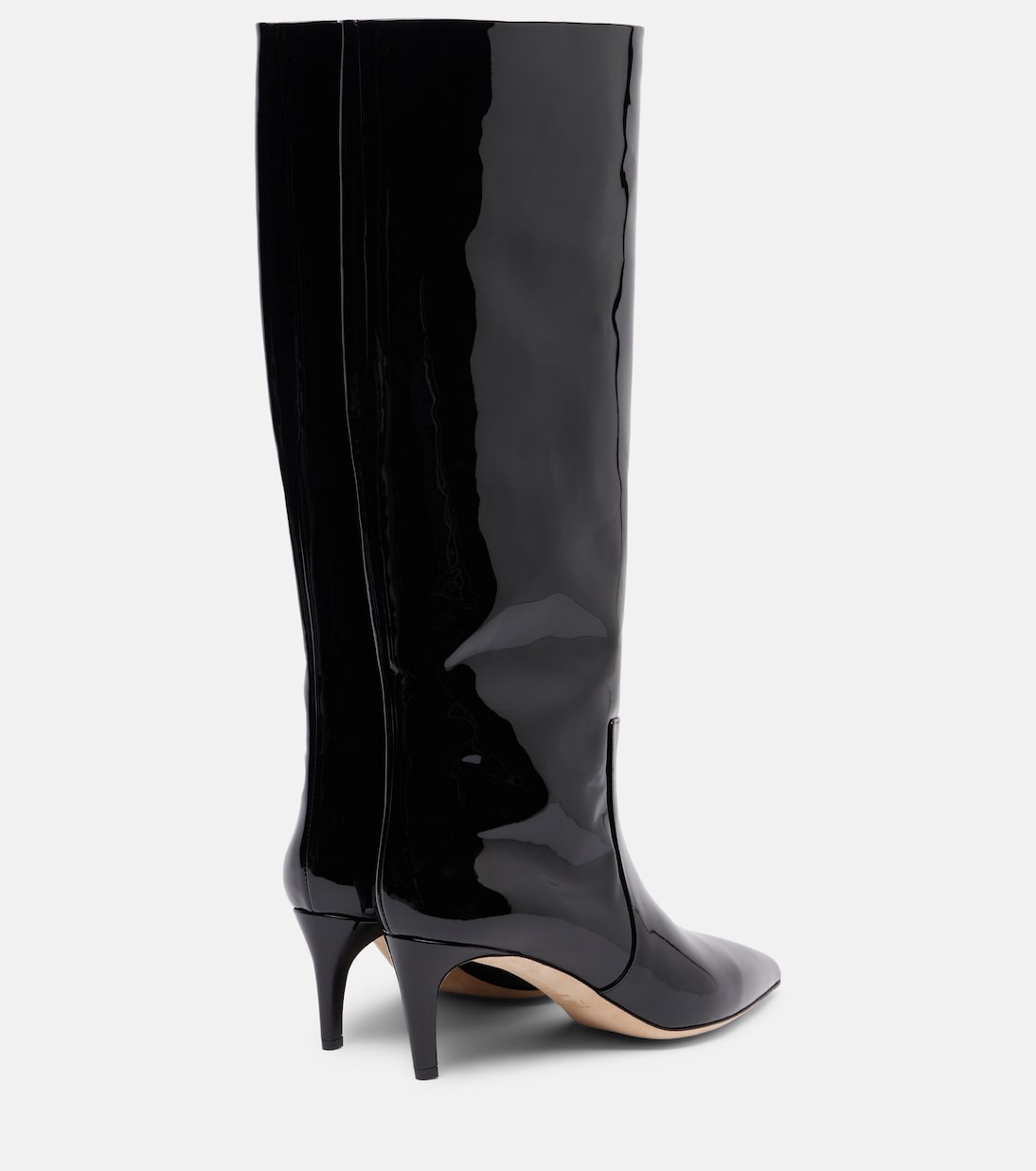60 patent leather knee-high boots | Paris Texas