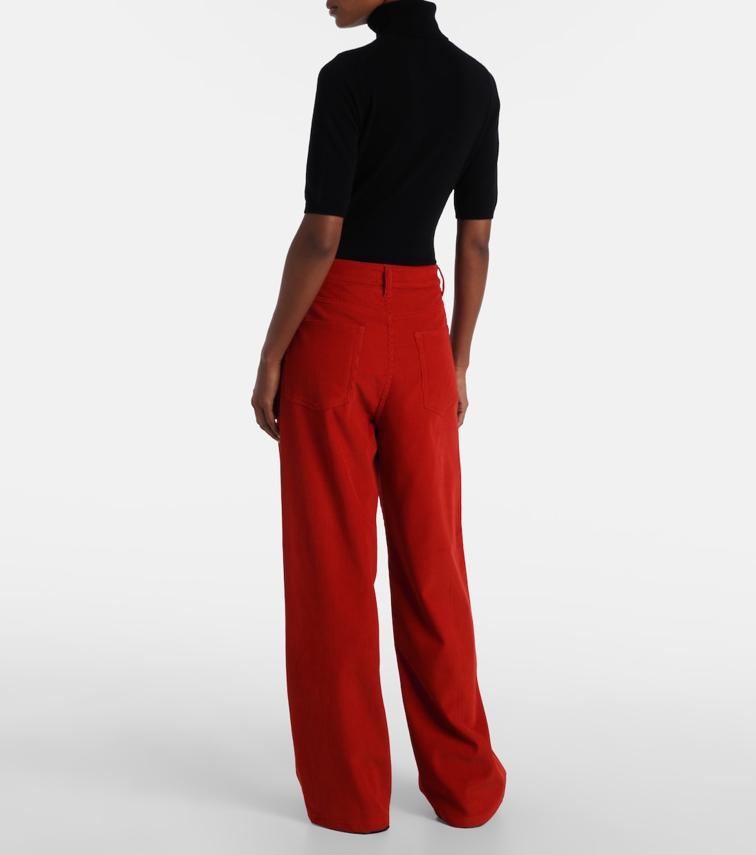 Cotton corduroy wide-leg pants | Róhe
