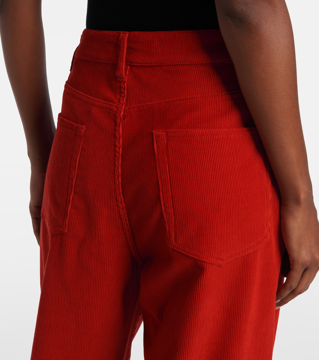Cotton corduroy wide-leg pants | Róhe