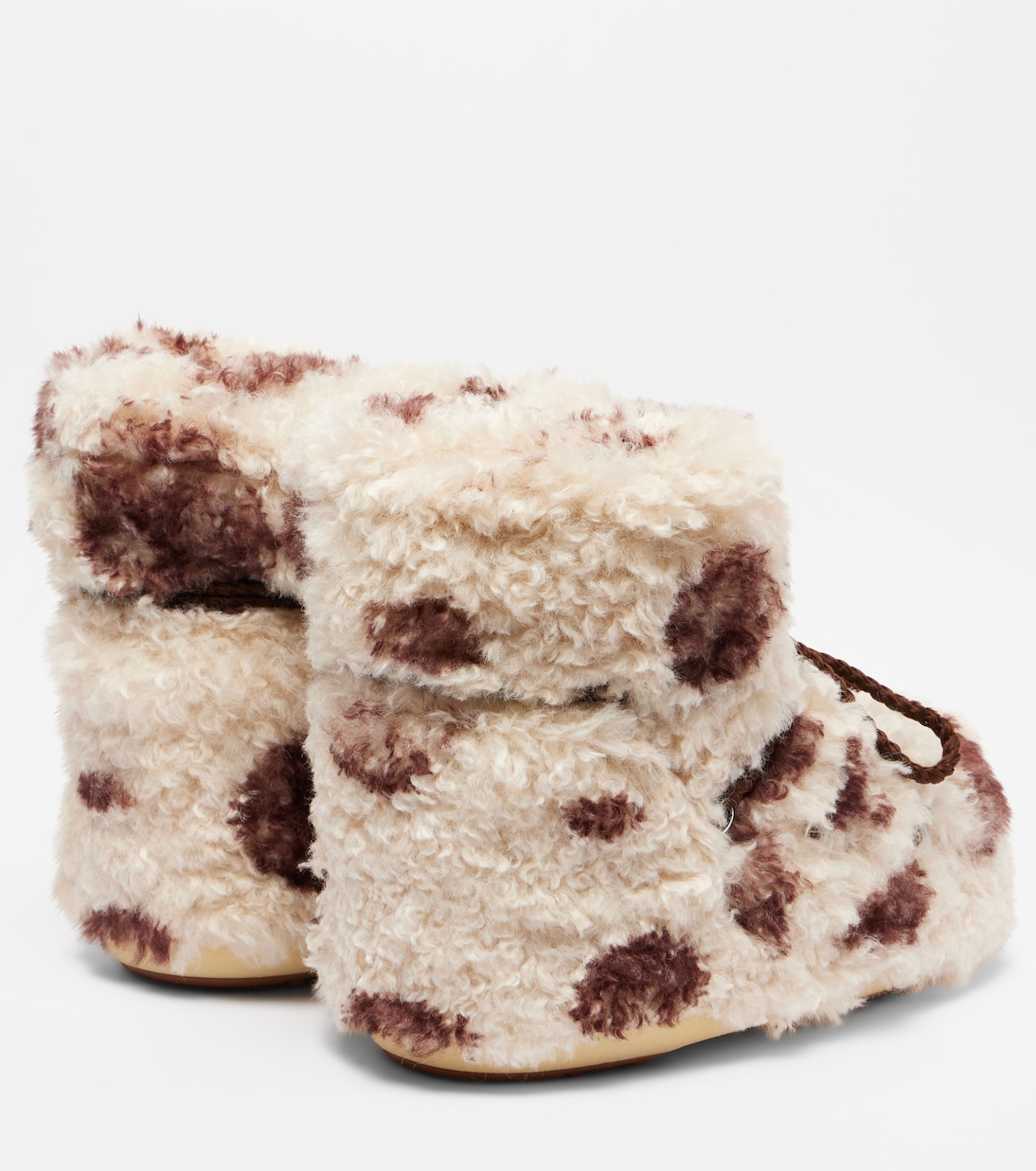 Cow-print boots | Moon Boot