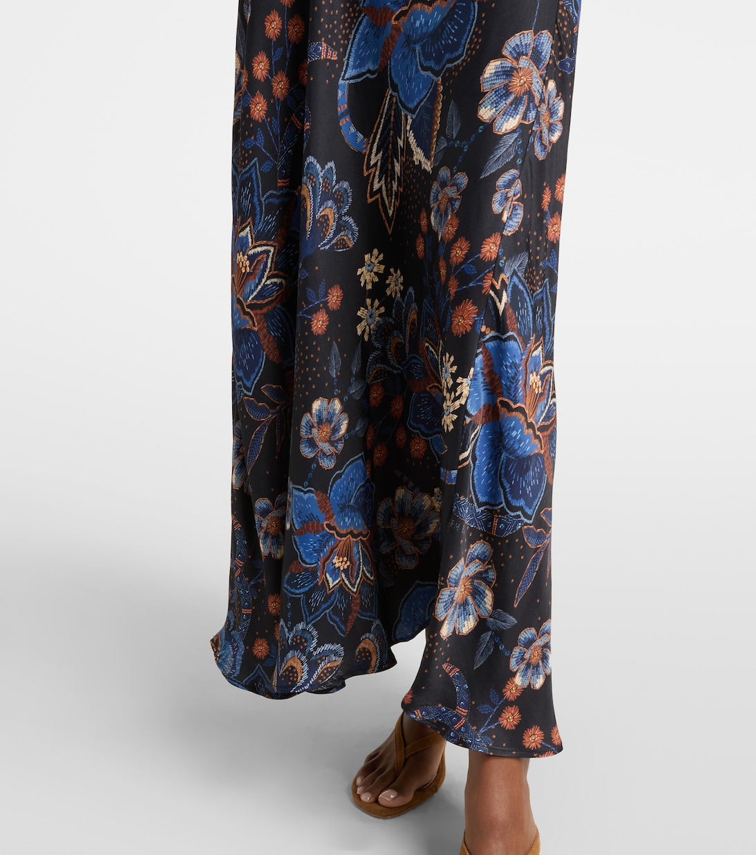 Robe longue Snakes Bouquet | Farm Rio