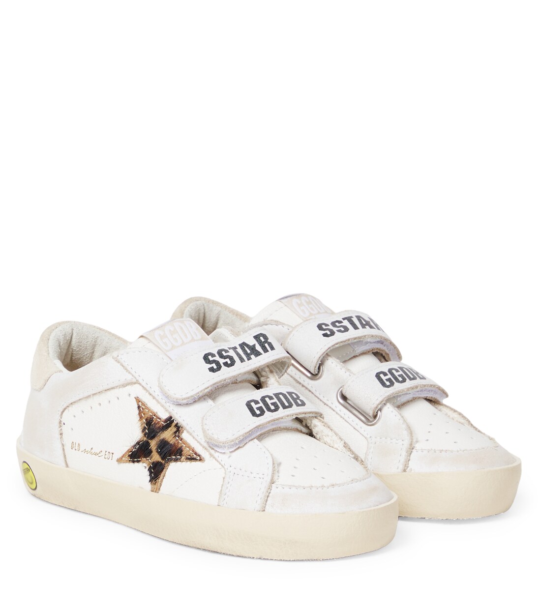 Old School leather sneakers | Golden Goose Kids