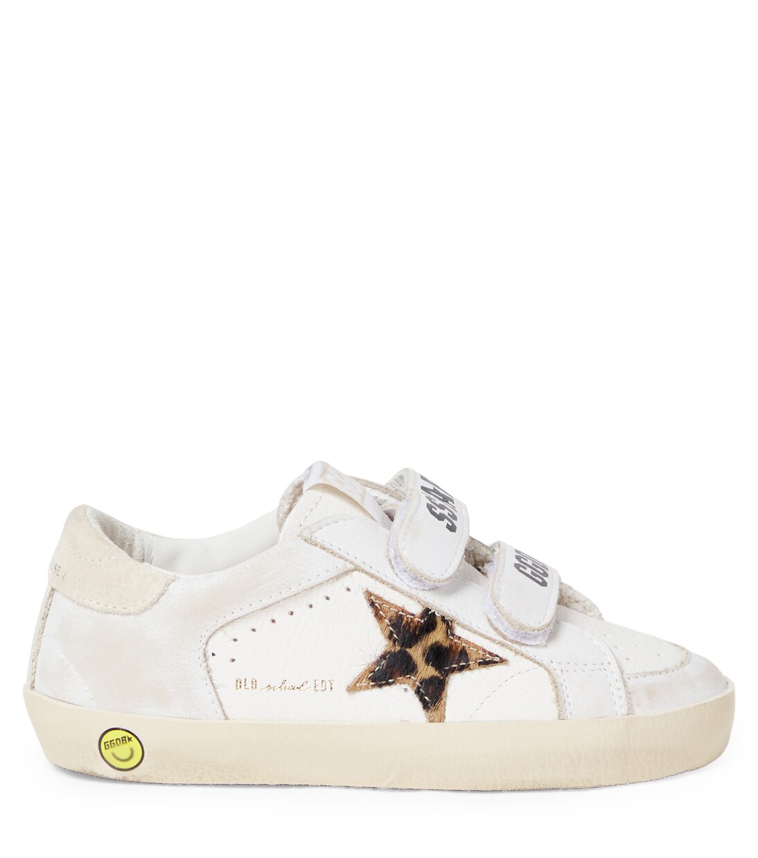Old School leather sneakers | Golden Goose Kids