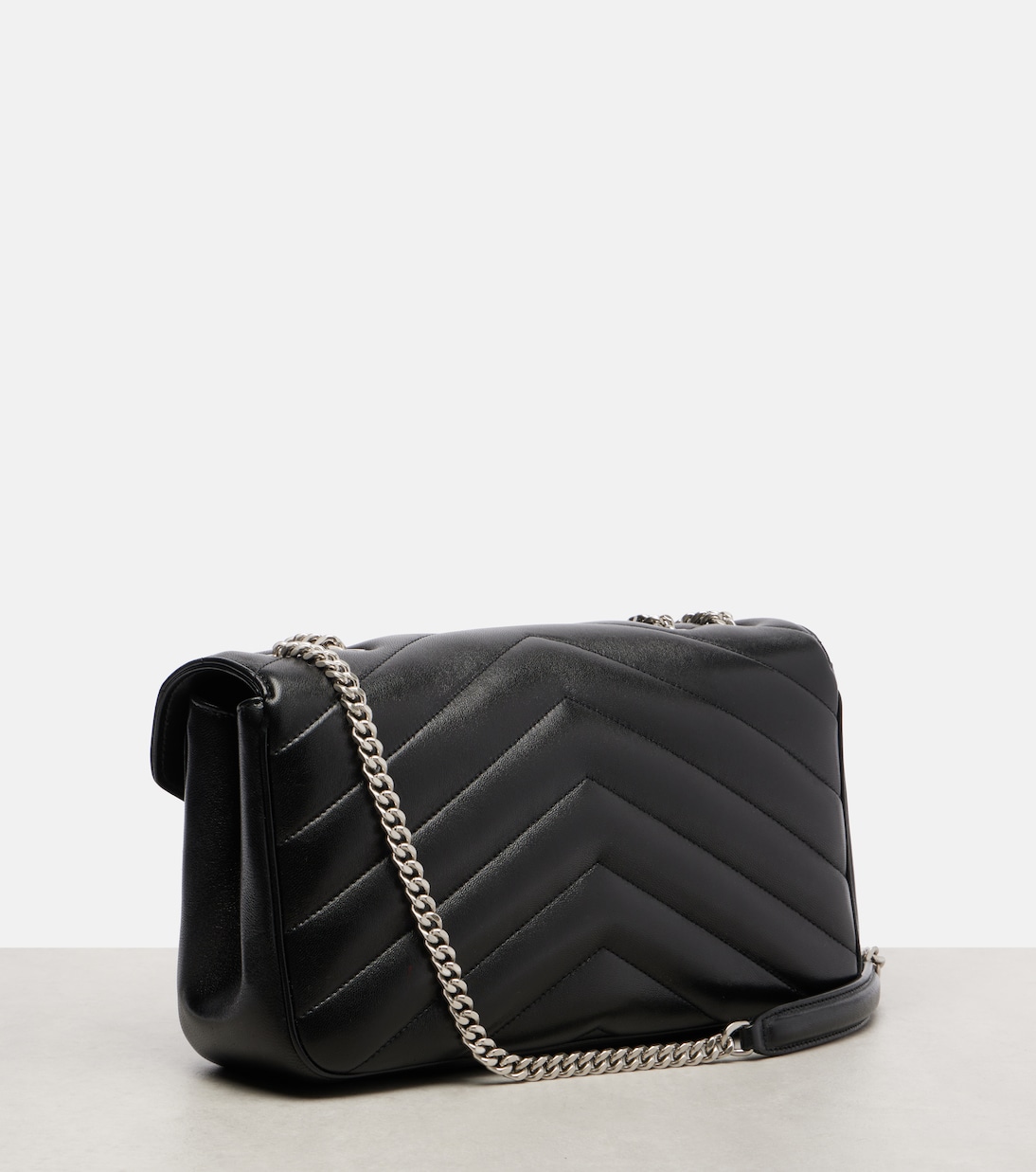 Loulou Medium leather shoulder bag | Saint Laurent