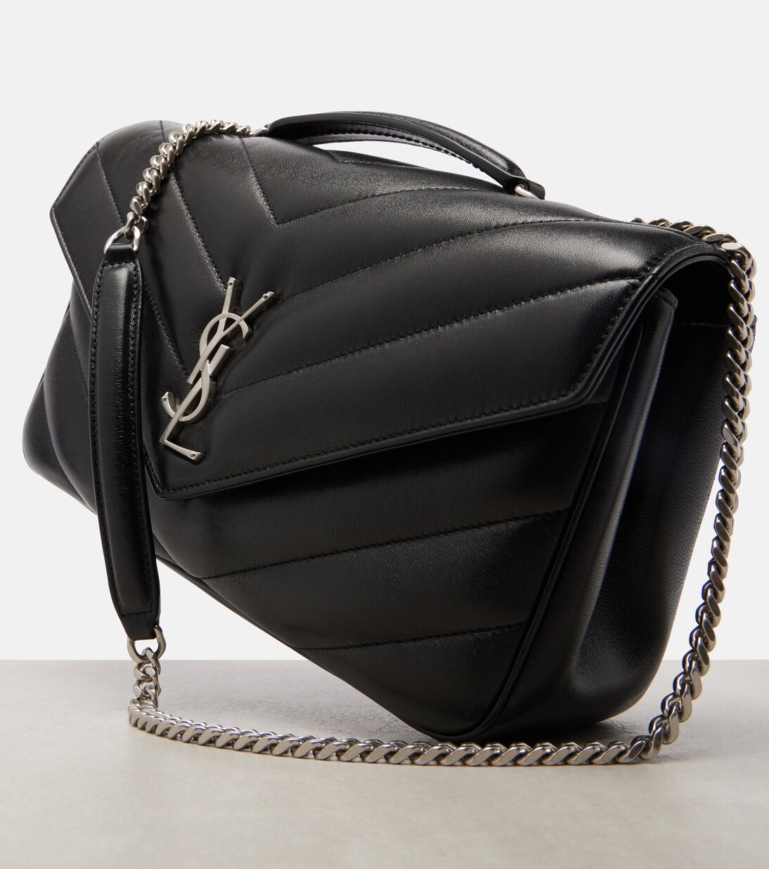 Loulou Medium leather shoulder bag | Saint Laurent