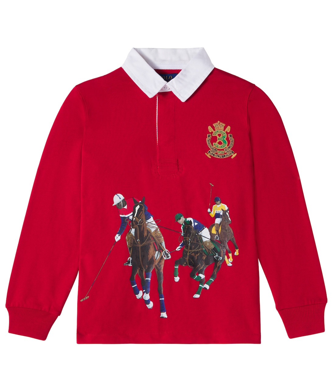 Polo en coton imprimé | Polo Ralph Lauren Kids