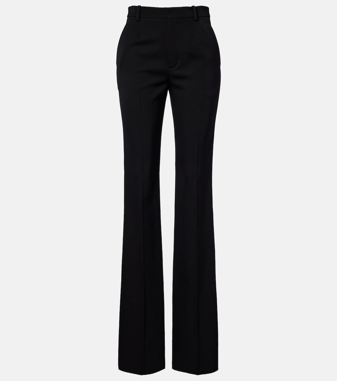 Wool grain de poudre tuxedo pants | Saint Laurent