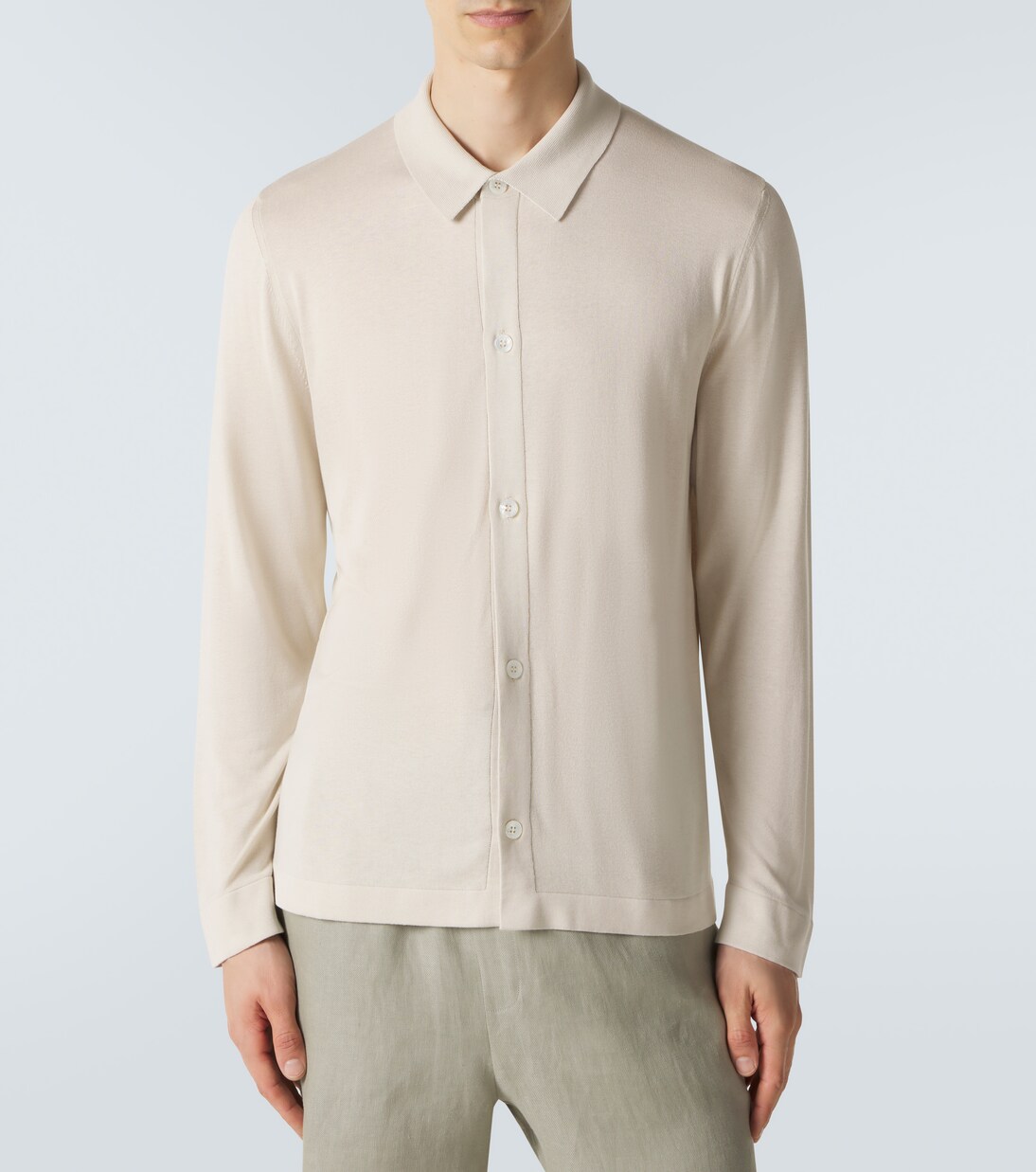 Silk polo shirt | Lardini