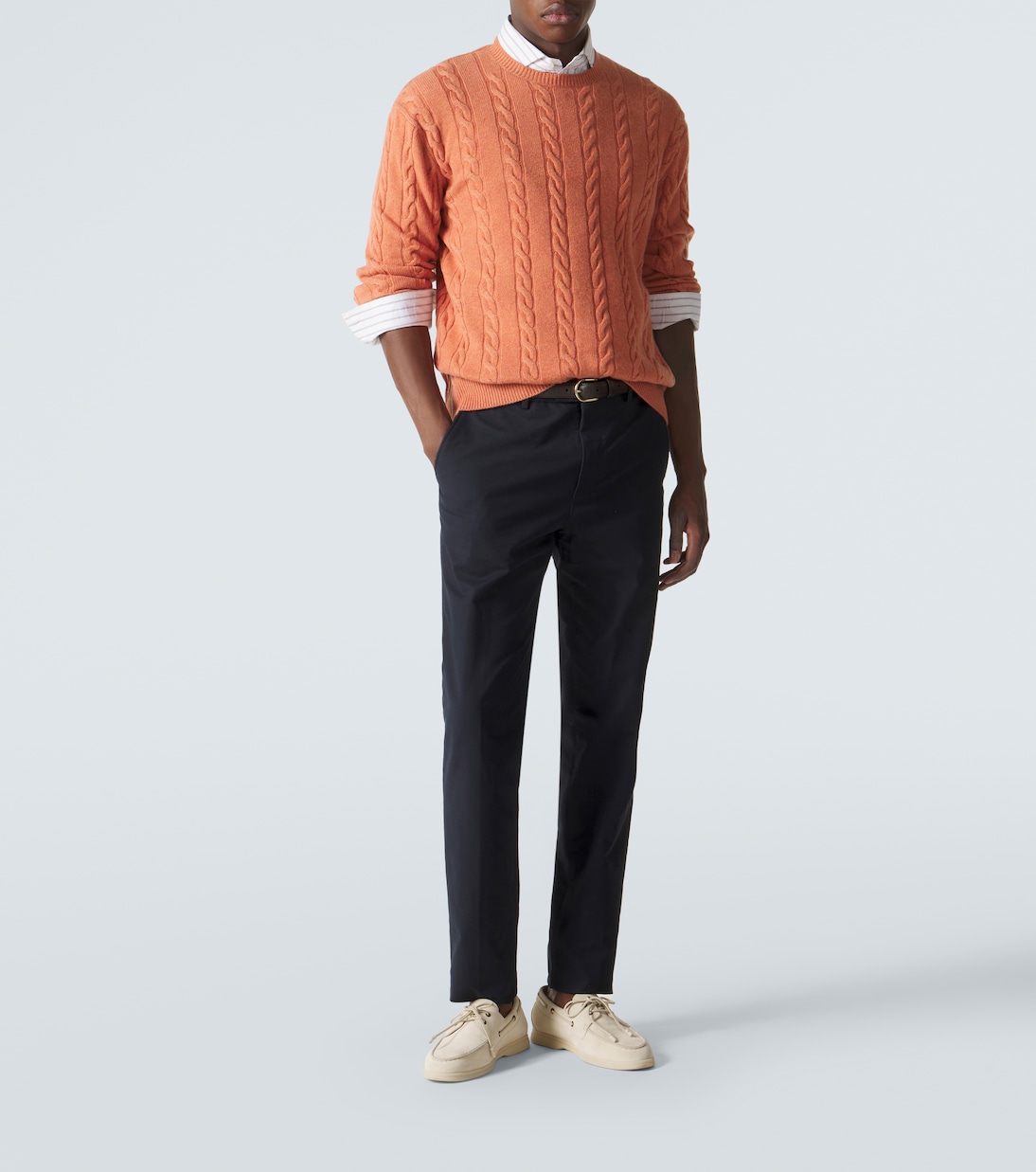 Carlo cotton-blend chinos | Loro Piana