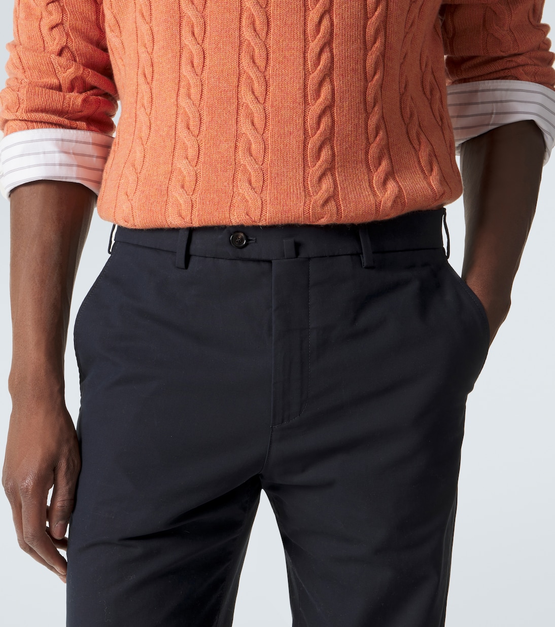 Carlo cotton-blend chinos | Loro Piana