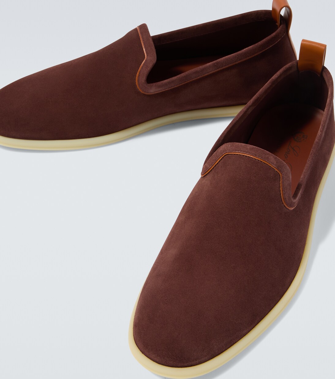Venice Walk suede slip-on shoes | Loro Piana