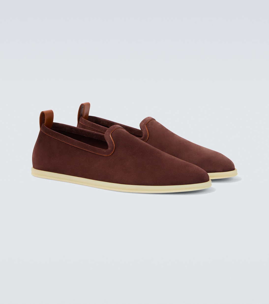 Venice Walk suede slip-on shoes | Loro Piana