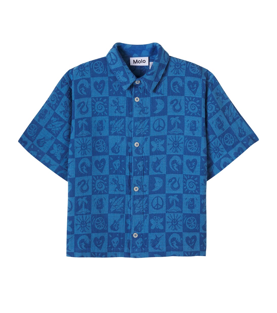 Richie checked cotton shirt  | Molo