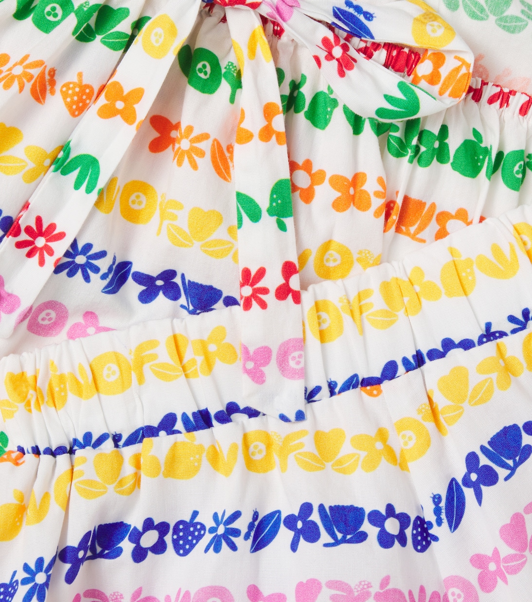 Bedrucktes Set aus Top und Shorts aus Baumwolle | Fábula