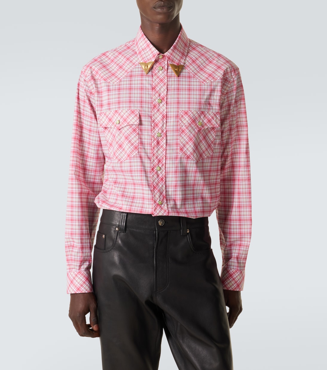 Chemise en popeline de coton | Versace