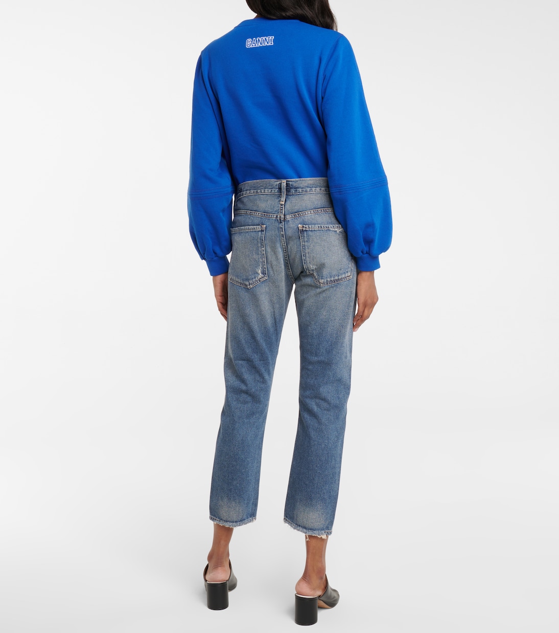 Corey distressed low-rise slim jeans | Citizens of Humanity