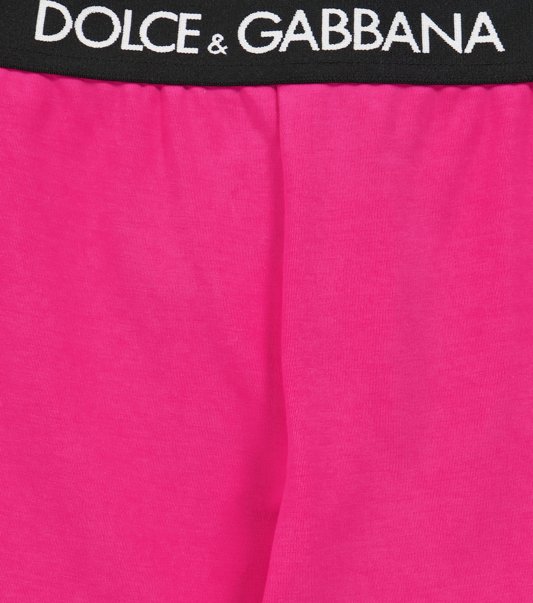 Logo stretch-cotton leggings | Dolce&Gabbana Kids
