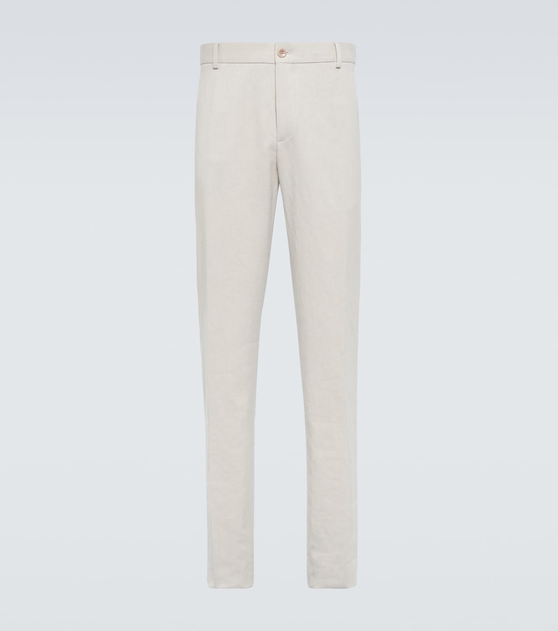 Chinohose Twisted aus Leinen | Loro Piana