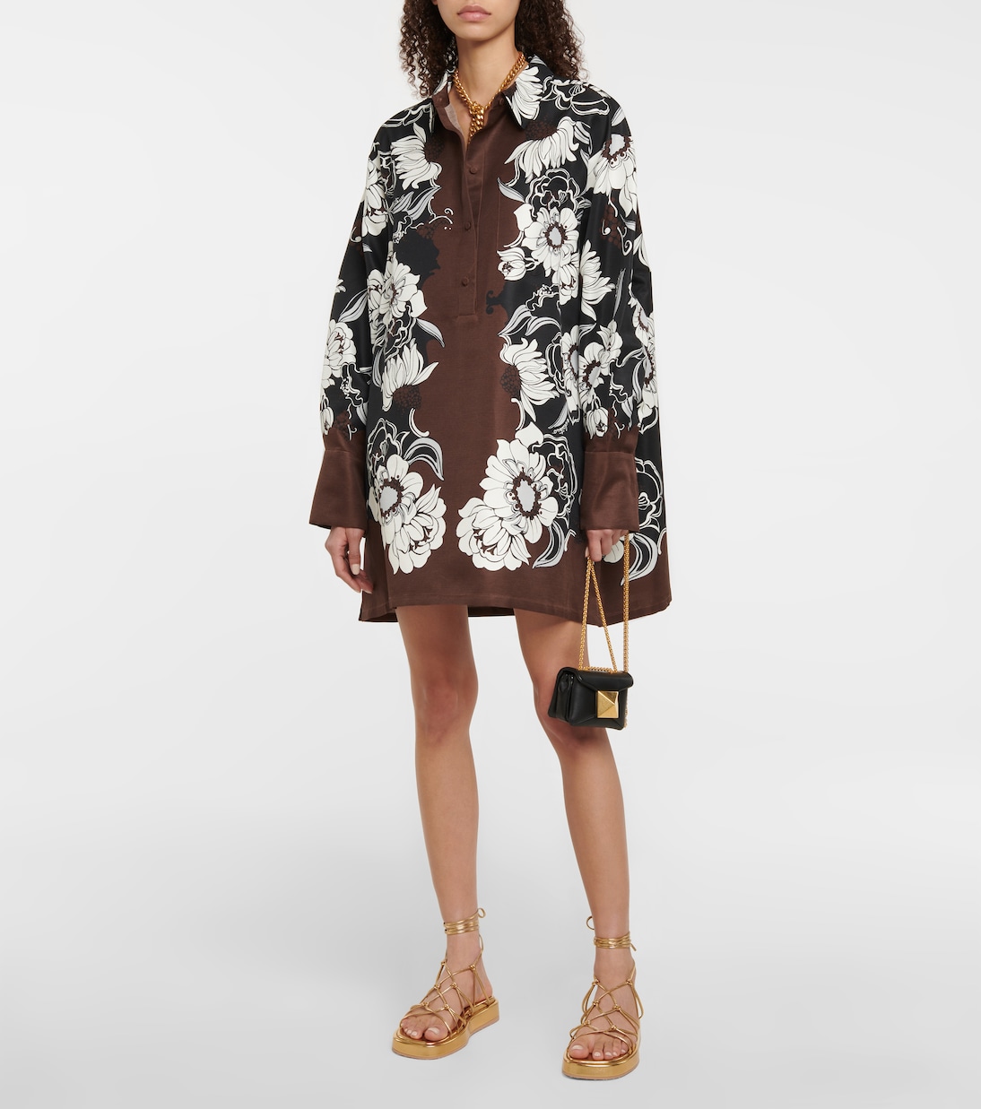 Sandali Minas in pelle con platform | Gianvito Rossi