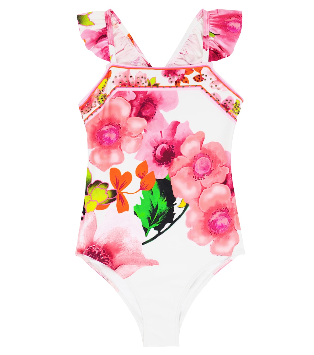 Bedruckter Badeanzug aus Jersey | Camilla Kids
