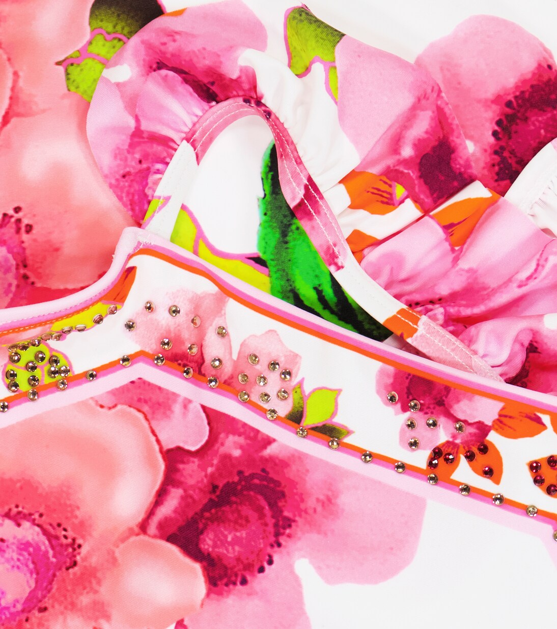 Bedruckter Badeanzug aus Jersey | Camilla Kids