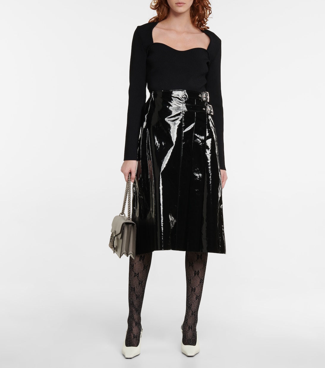 Calze GG in tulle firmate GUCCI per uno stile giovane e trendy
