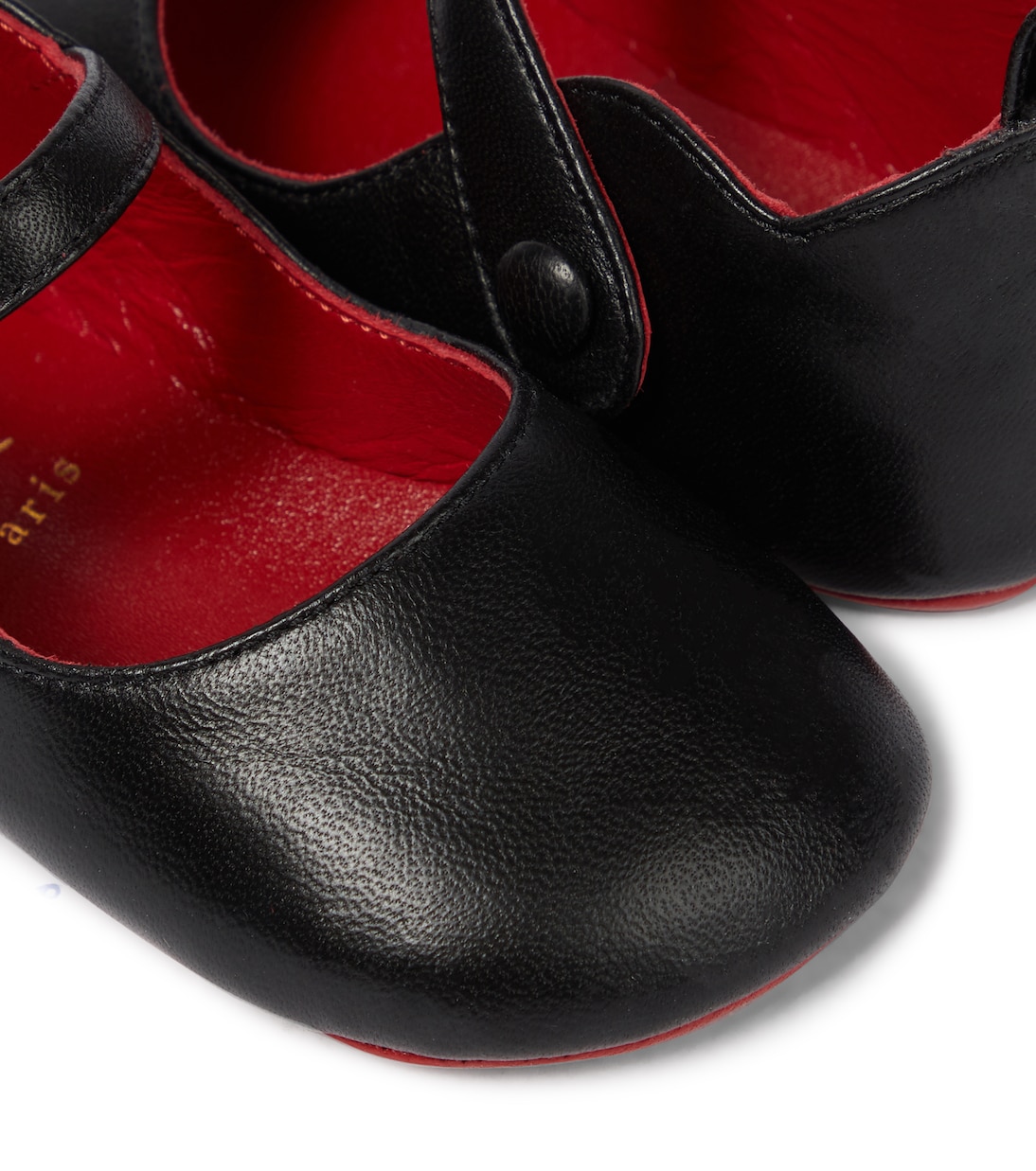 Bébé – Ballerines Baby Love Chick en cuir | Christian Louboutin Kids
