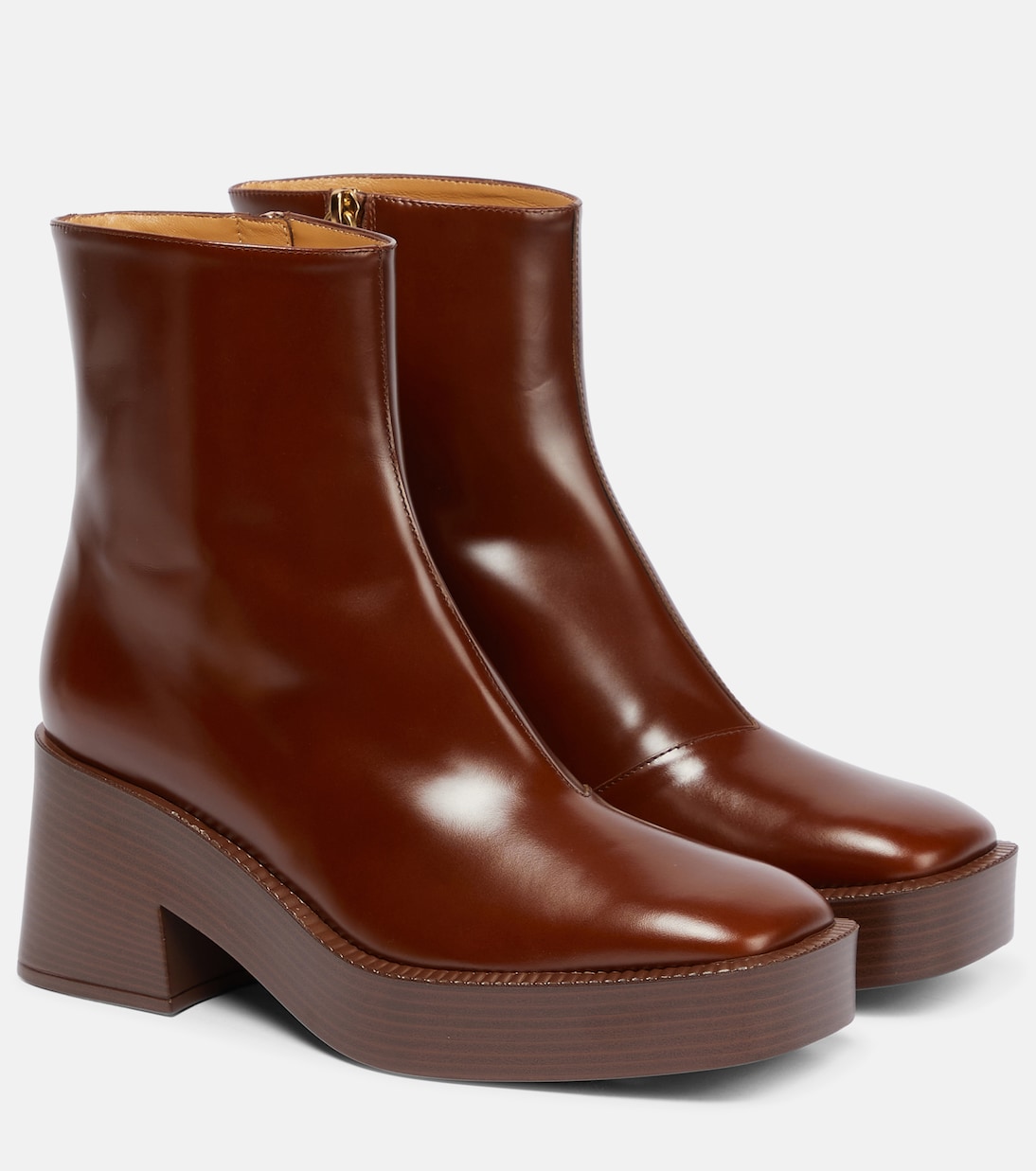 Stivaletti in pelle con plateau | Tod's