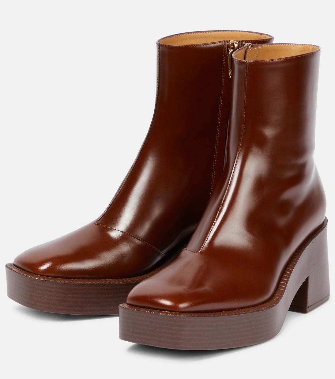 Stivaletti in pelle con plateau | Tod's