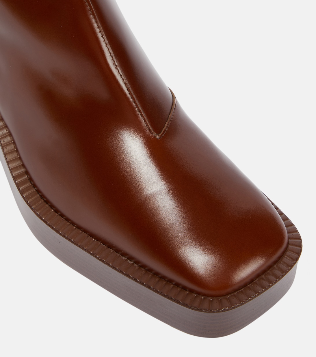 Stivaletti in pelle con plateau | Tod's