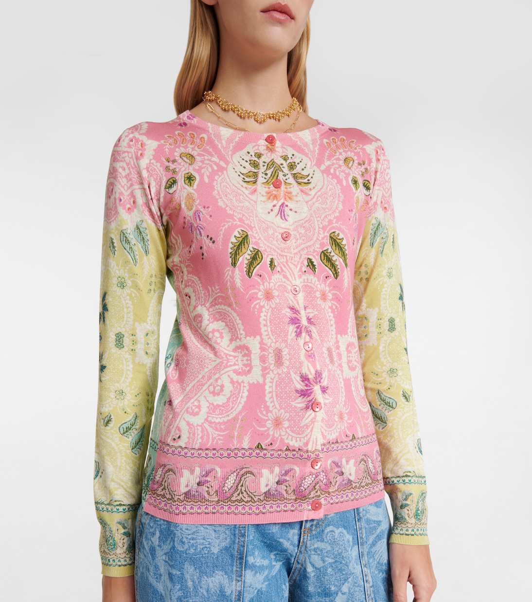 Silk cardigan | Etro