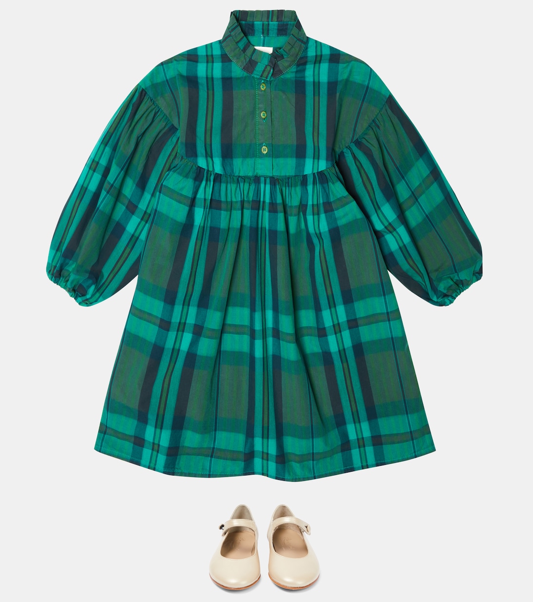 Ruby checked cotton dress | Morley