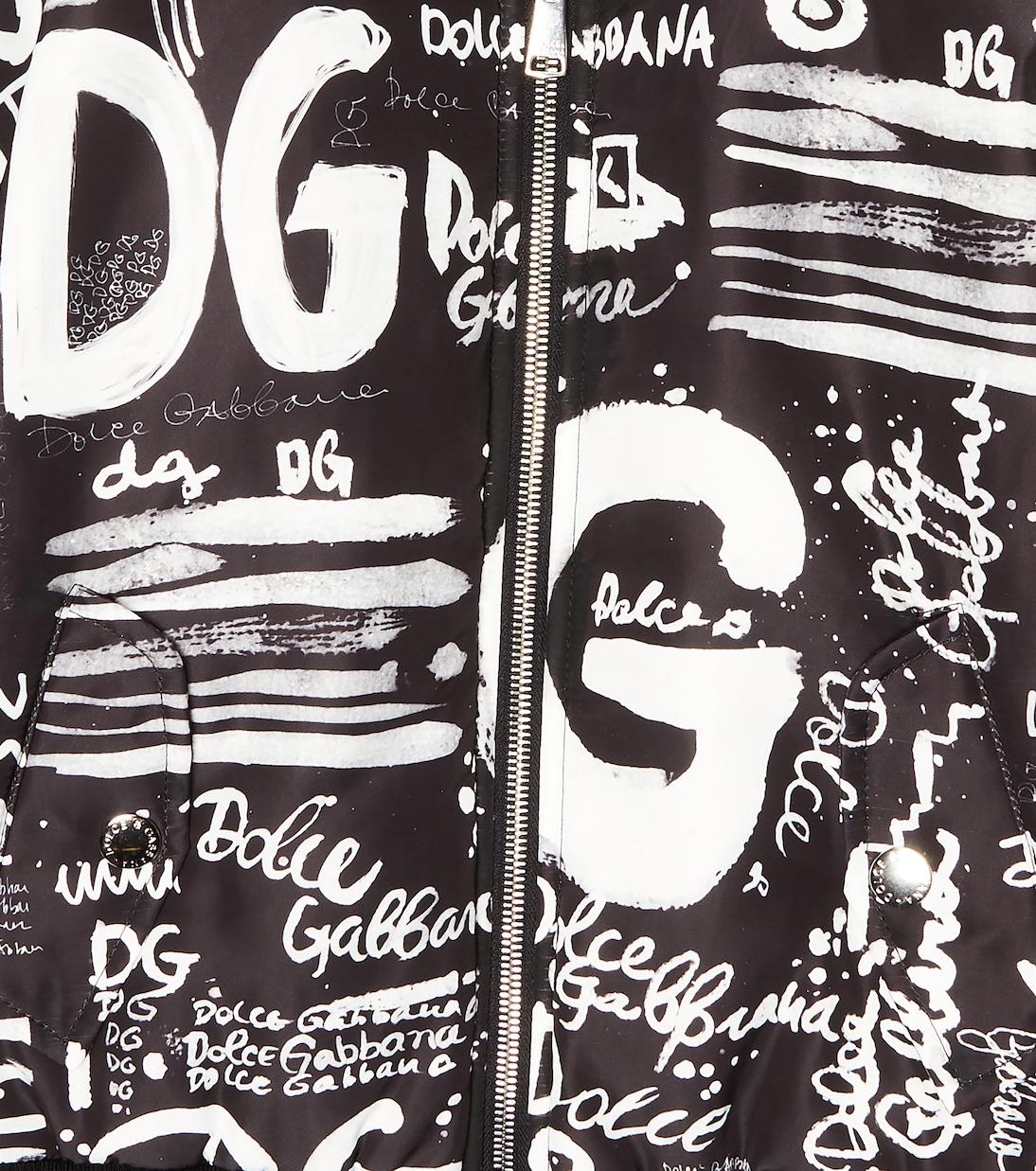 Chaqueta bomber con logo | Dolce&Gabbana Kids