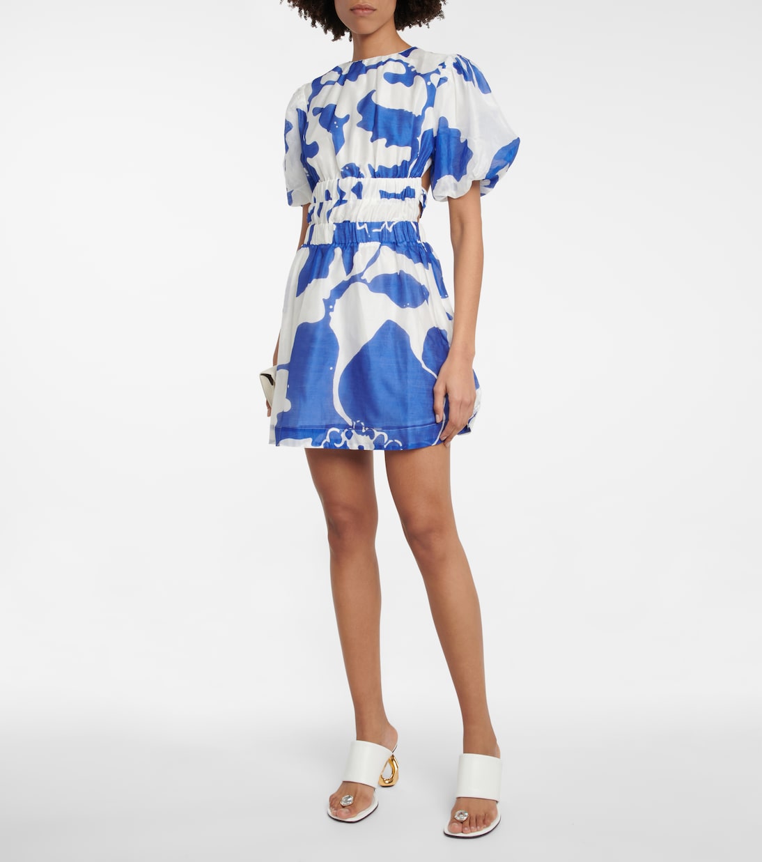 Minikleid Vivi aus Baumwolle und Seide | SIR